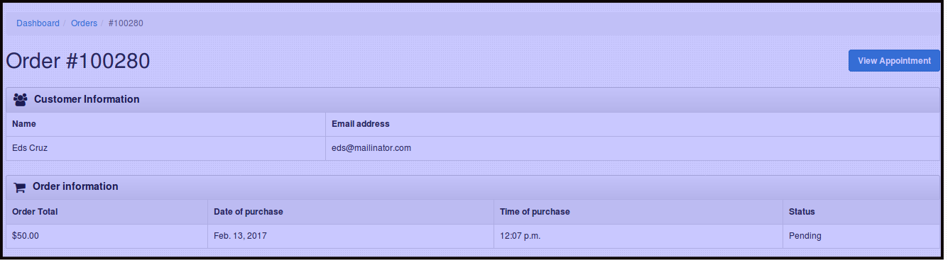 Orders