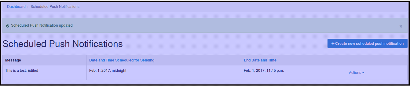 Notifications